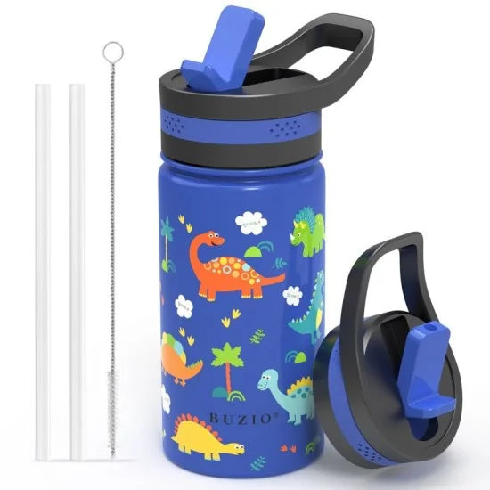 Buzio Kids Bottle with Straw Lid 500ML