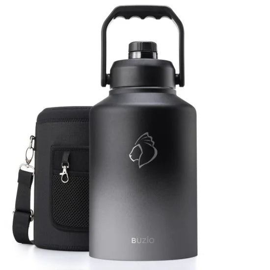 Buzio Rock Series One Gallon Jug with Spout Lid and Sleeve 3.8L