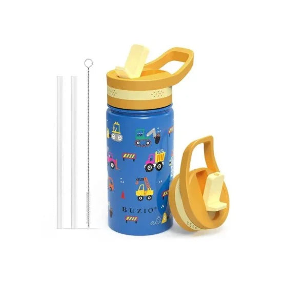 Buzio Kids Bottle with Straw Lid 500ML