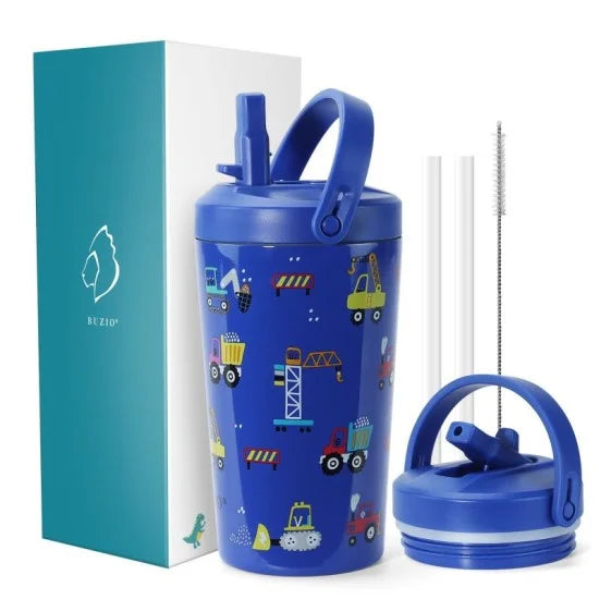 Buzio Kids Tumbler with Straw Lid 500ML