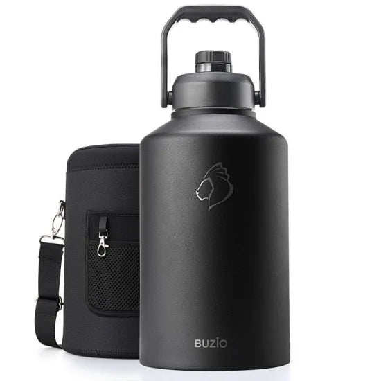 Buzio Rock Series Insulated 1.5 Gallon Jug with Spout Lid and Sleeve 5.8L