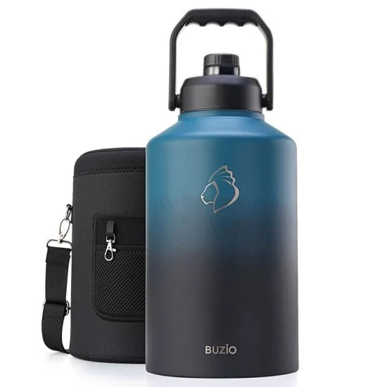 Buzio Rock Series Insulated 1.5 Gallon Jug with Spout Lid and Sleeve 5.8L