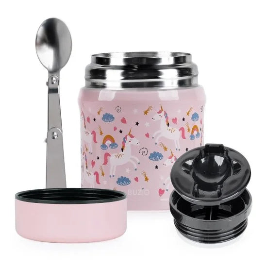 Buzio Kids Stainless Steel Food Container 350ML